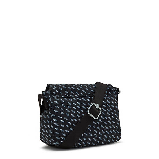 Kipling Sabian Printed Crossbody Mini Väska Blå | SE 1862IL